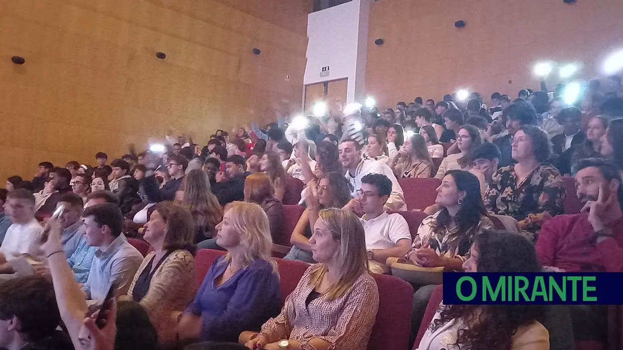 Entrega de diplomas no 32º aniversário da Escola Profissional de Rio Maior