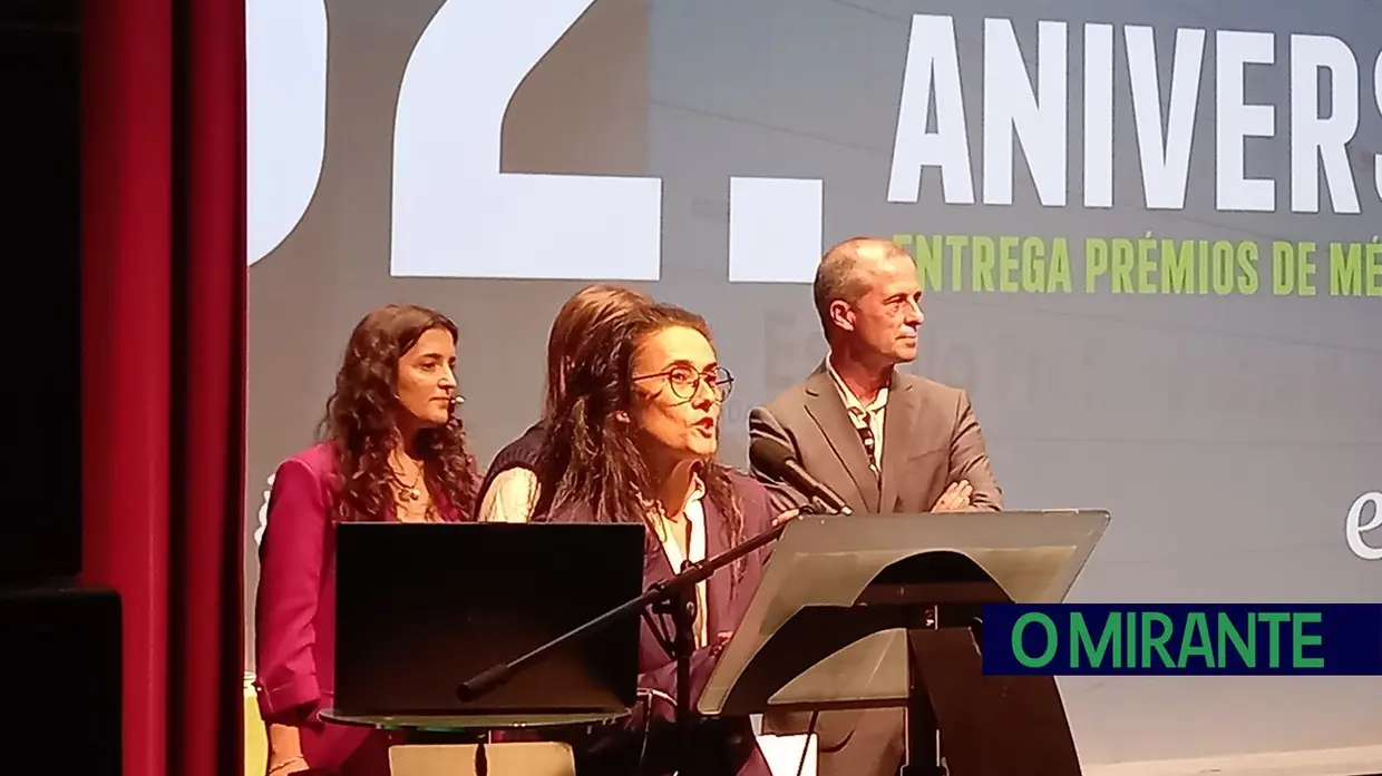 Entrega de diplomas no 32º aniversário da Escola Profissional de Rio Maior