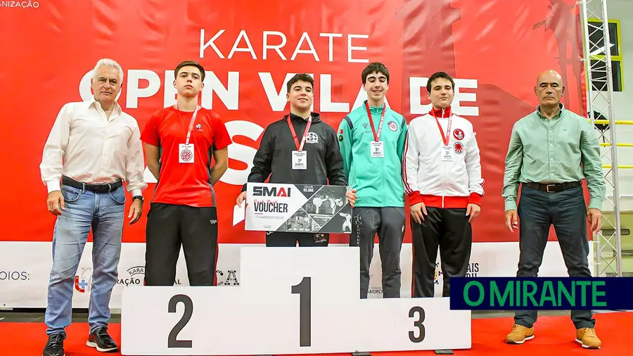 Amicale Karate de Santarém conquista pódios