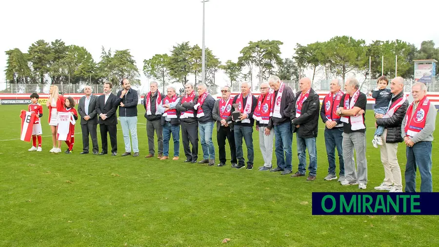 União de Santarém presta tributo aos seus primeiros campeões nacionais