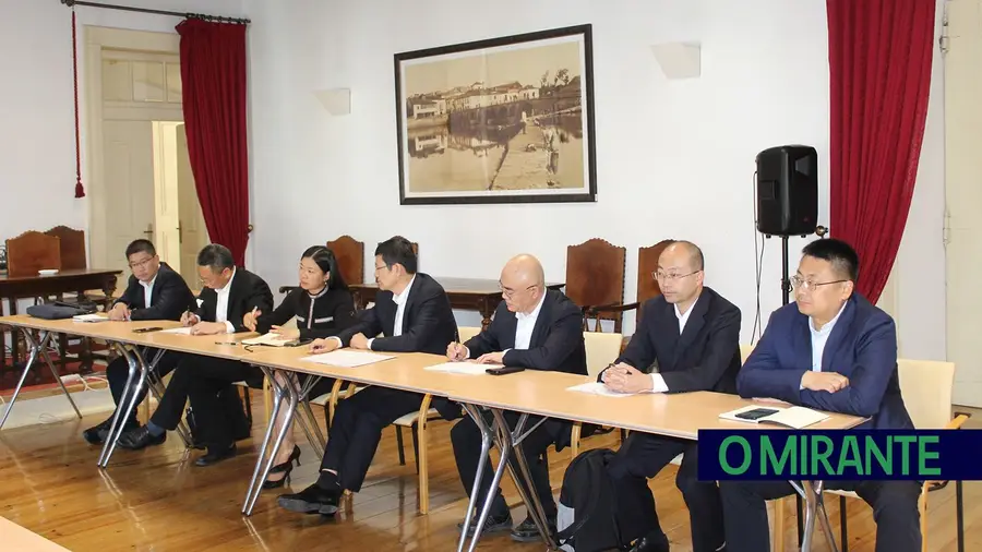 Tomar recebeu visita de delegação chinesa