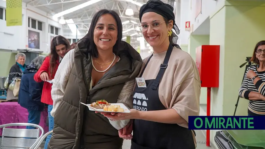 Vereadora Rita Freitas e nutricionista Margarida Lopes. Foto Município de Tomar