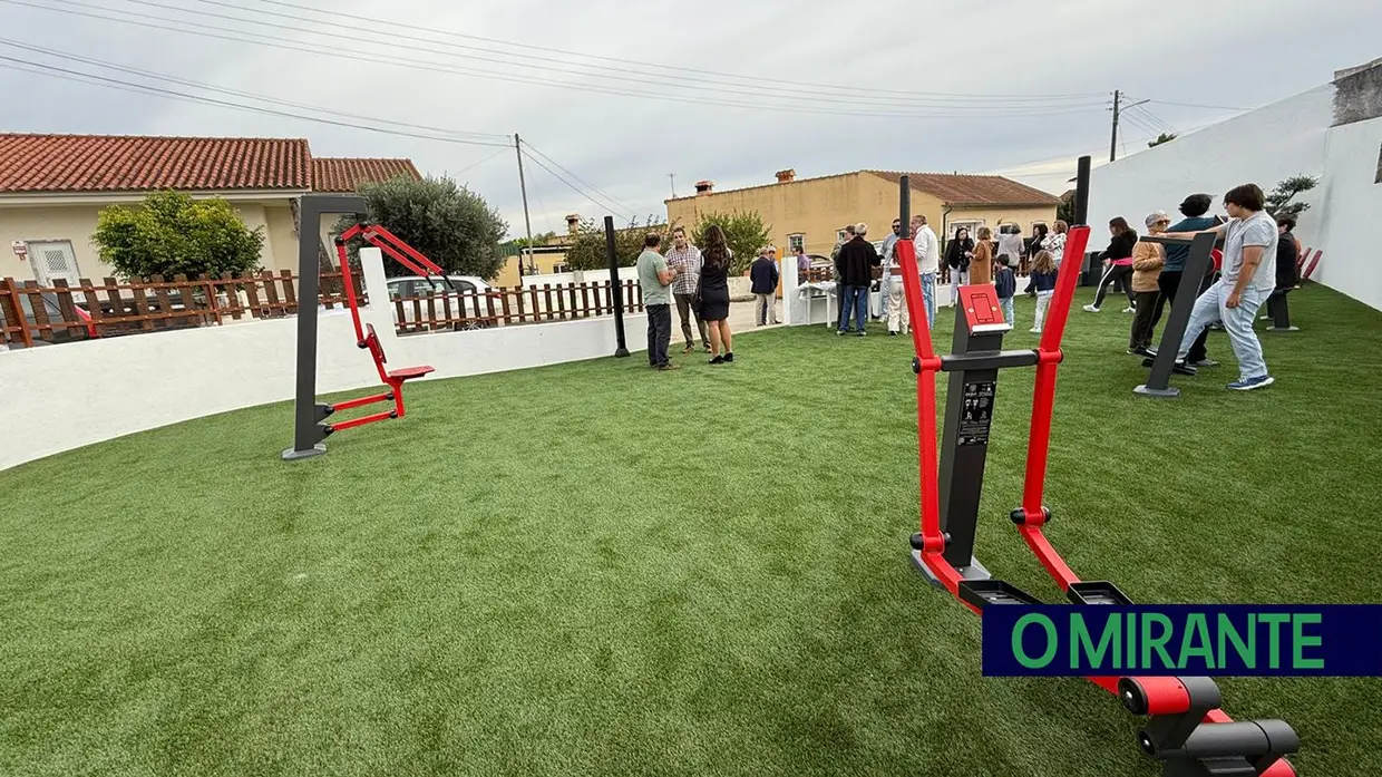 Parque Fitness em Abitureiras foi renovado e já está a funcionar