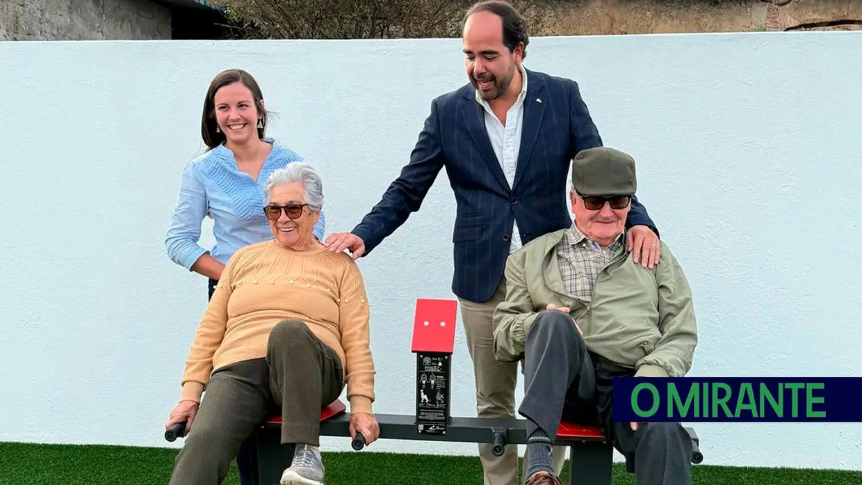 Parque Fitness em Abitureiras foi renovado e já está a funcionar