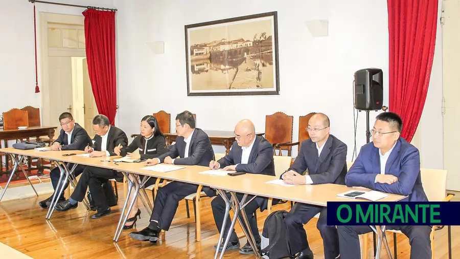 Tomar recebeu visita de delegação chinesa Tomar recebeu visita de delegação chinesa
