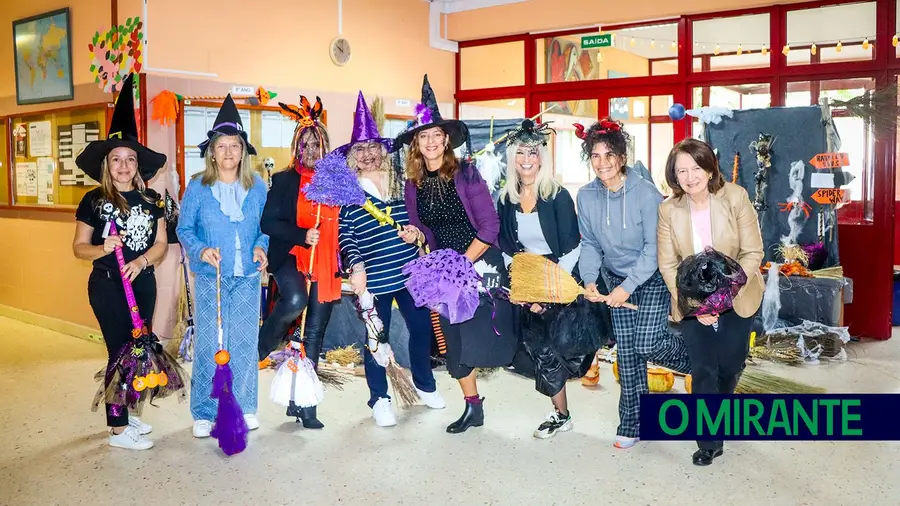 Em Santarém celebrou-se o Halloween com segurança e pedagogia Em Santarém celebrou-se o Halloween com segurança e pedagogia