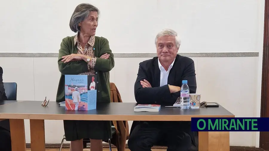António Rocha Pinto lançou segundo romance em Santarém António Rocha Pinto lançou segundo romance em Santarém
