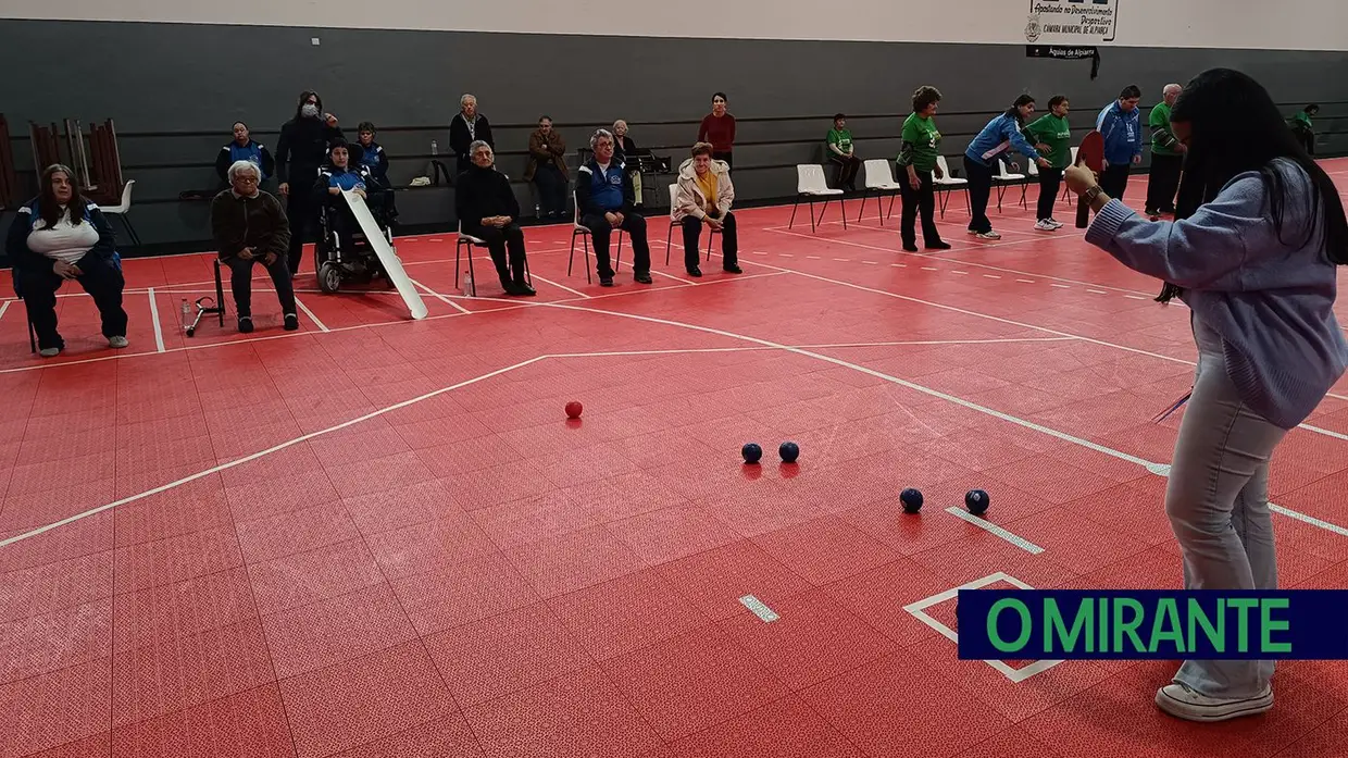 Águias de Alpiarça organizaram encontro de boccia