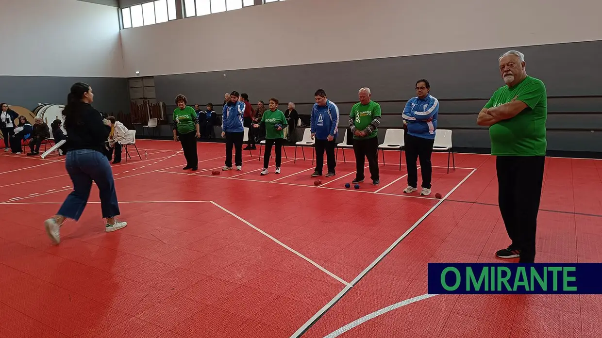 Águias de Alpiarça organizaram encontro de boccia