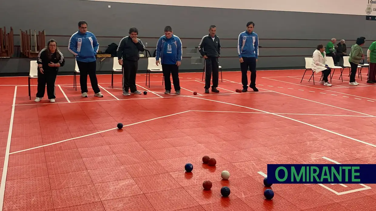 Águias de Alpiarça organizaram encontro de boccia