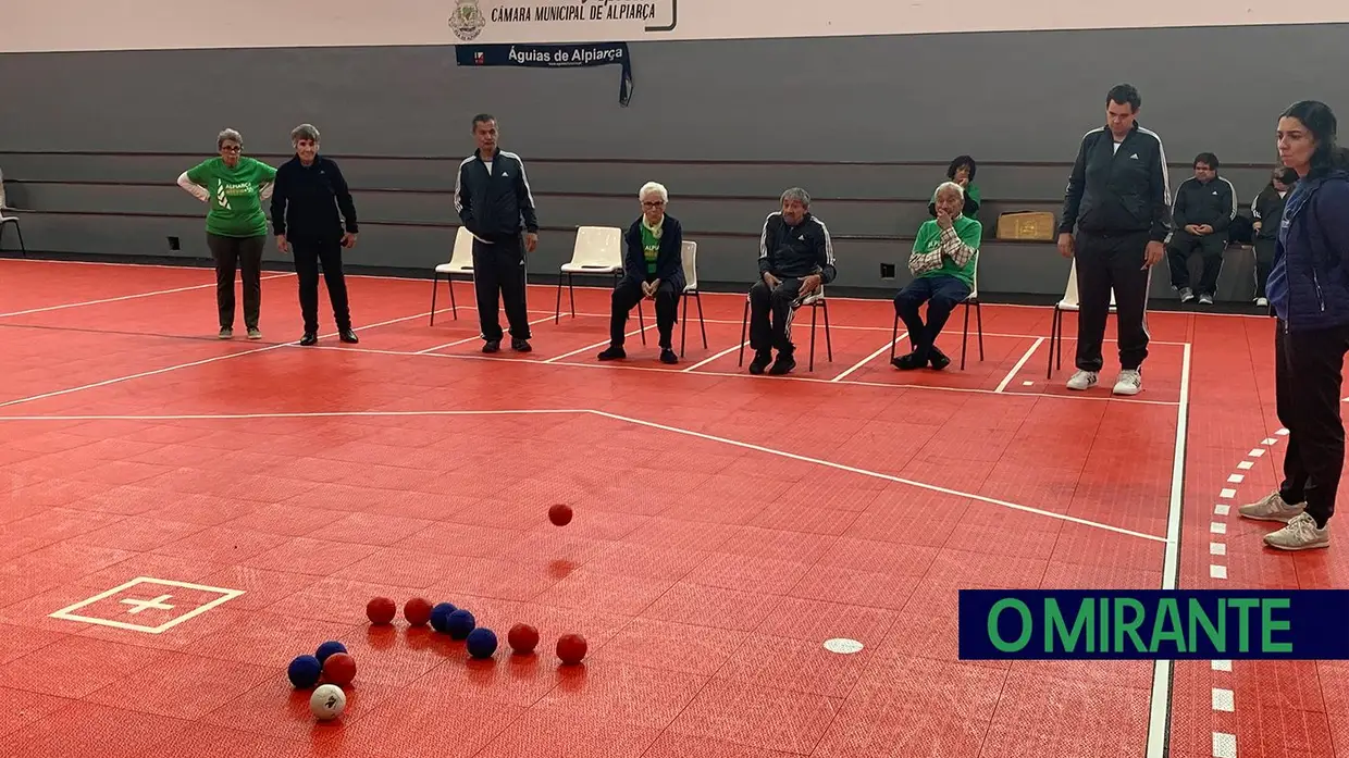 Águias de Alpiarça organizaram encontro de boccia