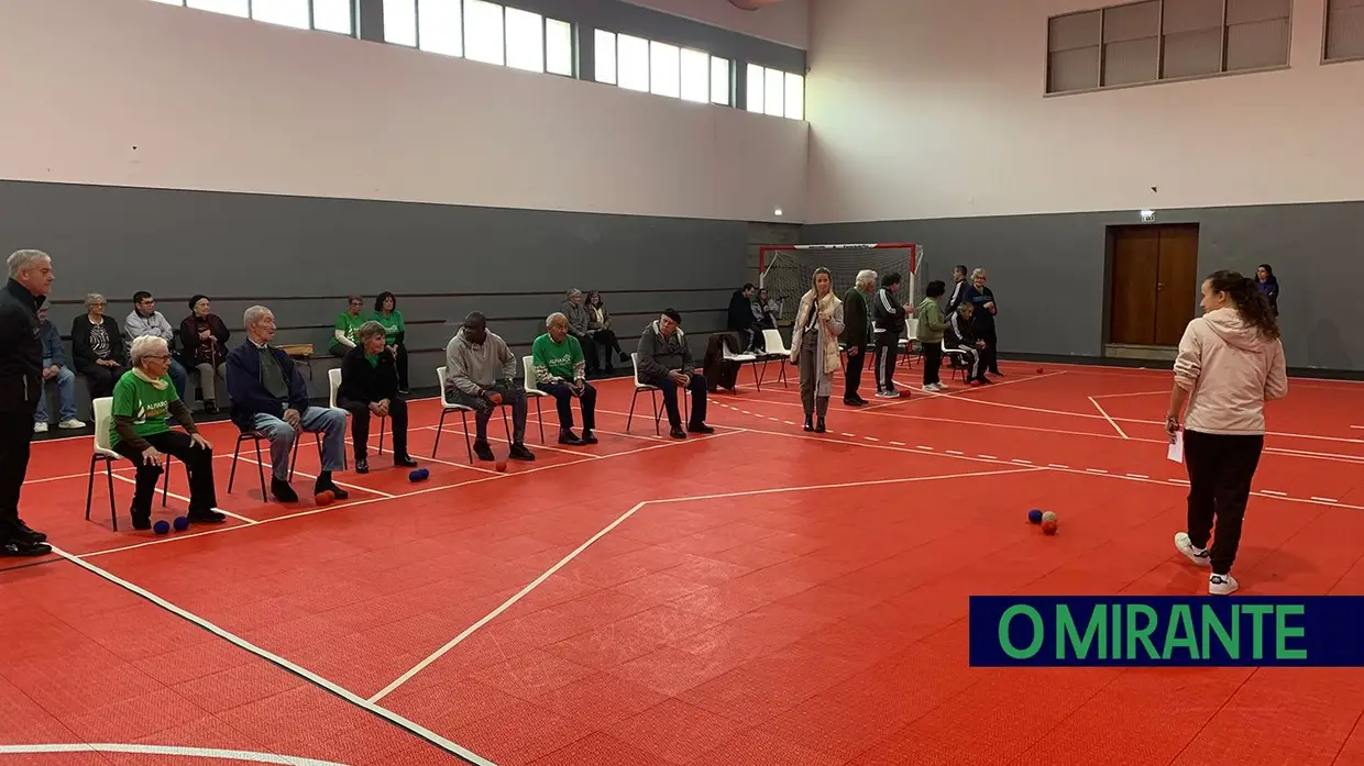 Águias de Alpiarça organizaram encontro de boccia