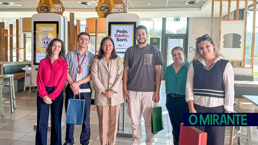 McDonald's de Rio Maior deu bolsas ao abrigo do programa Up