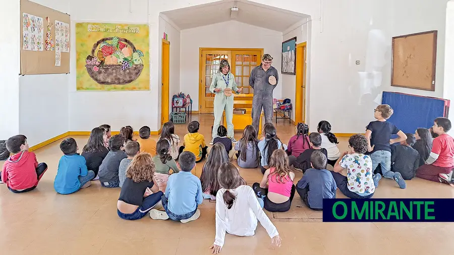 Alunos de Tomar aprendem de forma criativa e divertida
