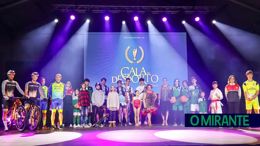 Atletas distinguidos na Gala do Desporto do Cartaxo Atletas distinguidos na Gala do Desporto do Cartaxo