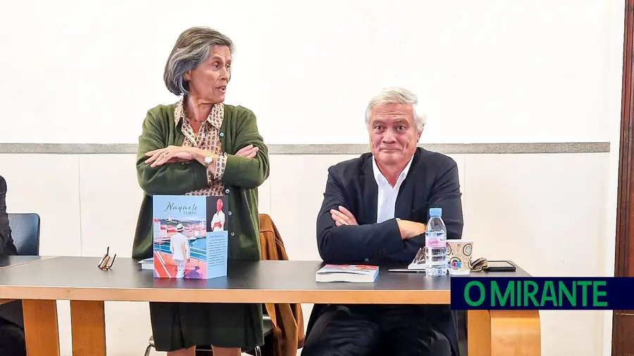 António Rocha Pinto lançou segundo romance em Santarém António Rocha Pinto lançou segundo romance em Santarém
