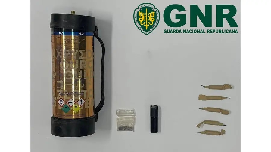 Detidos por posse de armas proibidas numa festa ilegal em Azambuja Detidos por posse de armas proibidas numa festa ilegal em Azambuja