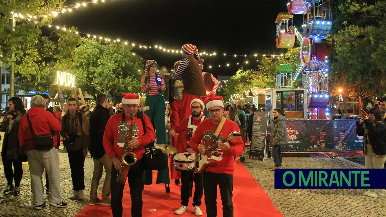 Reino de Natal anima Santarém durante um mês