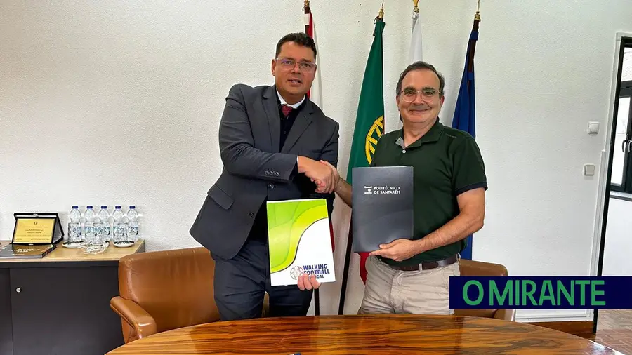 Politécnico de Santarém lança projecto com Walking Football Portugal Politécnico de Santarém lança projecto com Walking Football Portugal