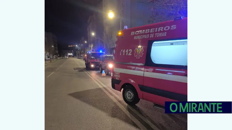 Incêndio causa estragos em churrasqueira de Tomar Incêndio causa estragos em churrasqueira de Tomar