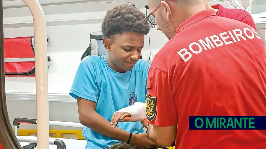 Atleta de Coruche fracturou o pulso e teve de esperar 90 minutos por ambulância Atleta de Coruche fracturou o pulso e teve de esperar 90 minutos por ambulância