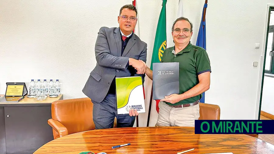 Politécnico de Santarém lança projecto com Walking Football Portugal Politécnico de Santarém lança projecto com Walking Football Portugal