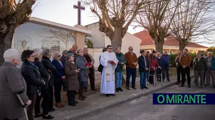 Inaugurado nicho religioso de Mato de Miranda