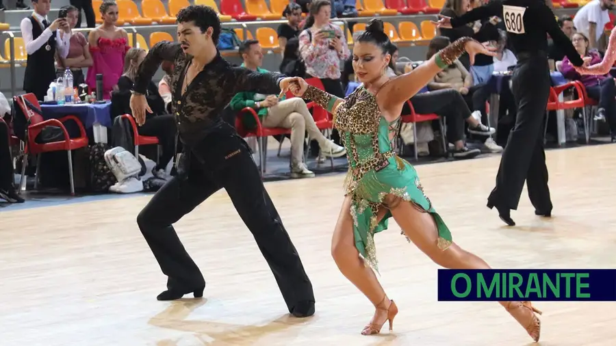 João Pereira e Neuza Freitas foram um dos pares em prova na Taça de Portugal pelo Xiradance * Foto Xiradance Academy João Pereira e Neuza Freitas foram um dos pares em prova na Taça de Portugal pelo Xiradance * Foto Xiradance Academy