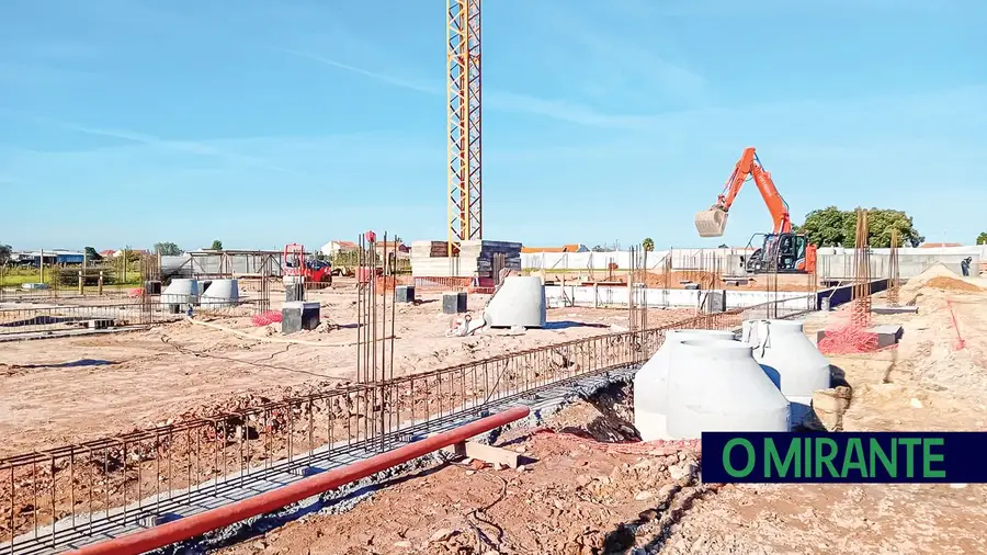 Novo Centro de Saúde de Alpiarça começa a ganhar forma Novo Centro de Saúde de Alpiarça começa a ganhar forma