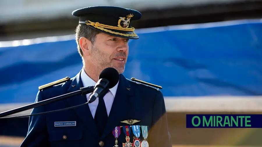 Coronel Marco Carvalho assume o comando do Centro de Formação da Força Aérea na Ota