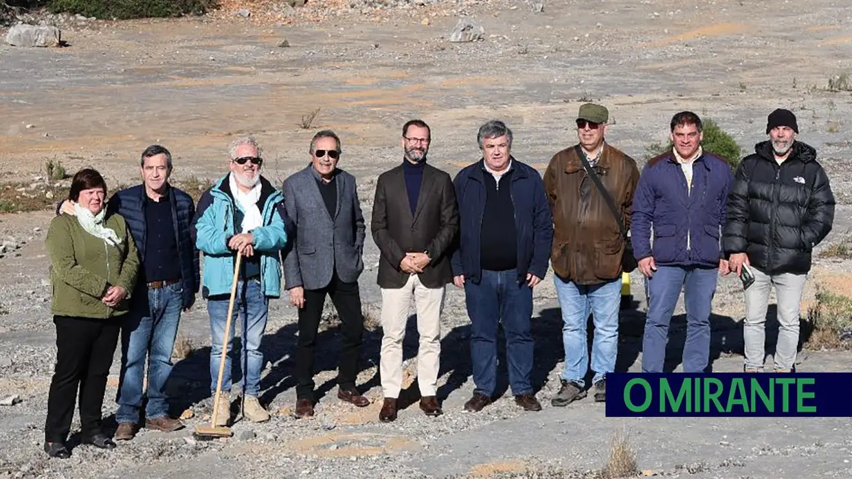 Pegadas de dinossáurios descobertas há 20 anos em Torres Novas foram agora tornadas públicas