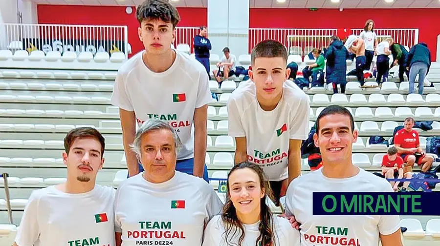 Jovens de Santarém brilham no europeu Sub19 de Teqball