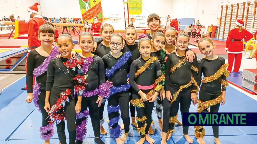 Clube de Ginástica de Torres Novas organizou habitual Festa de Natal