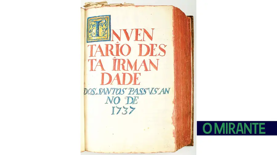Benavente adquire manuscrito histórico que documenta a Irmandade dos Passos Benavente adquire manuscrito histórico que documenta a Irmandade dos Passos