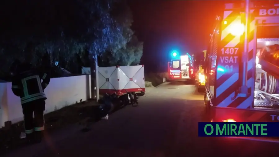 Despiste de motociclo provocou um morto na Peralva Despiste de motociclo provocou um morto na Peralva