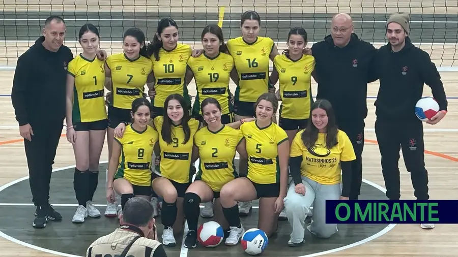 Voleibol de Pedrógão conquista primeiro lugar em torneio nacional