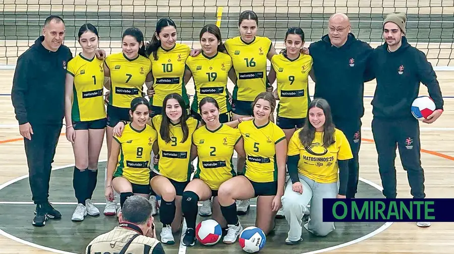 Voleibol de Pedrógão vence torneio nacional