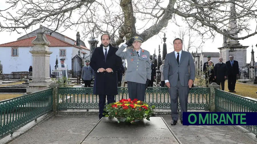 Homenagem ao Marquês de Sá da Bandeira em Santarém