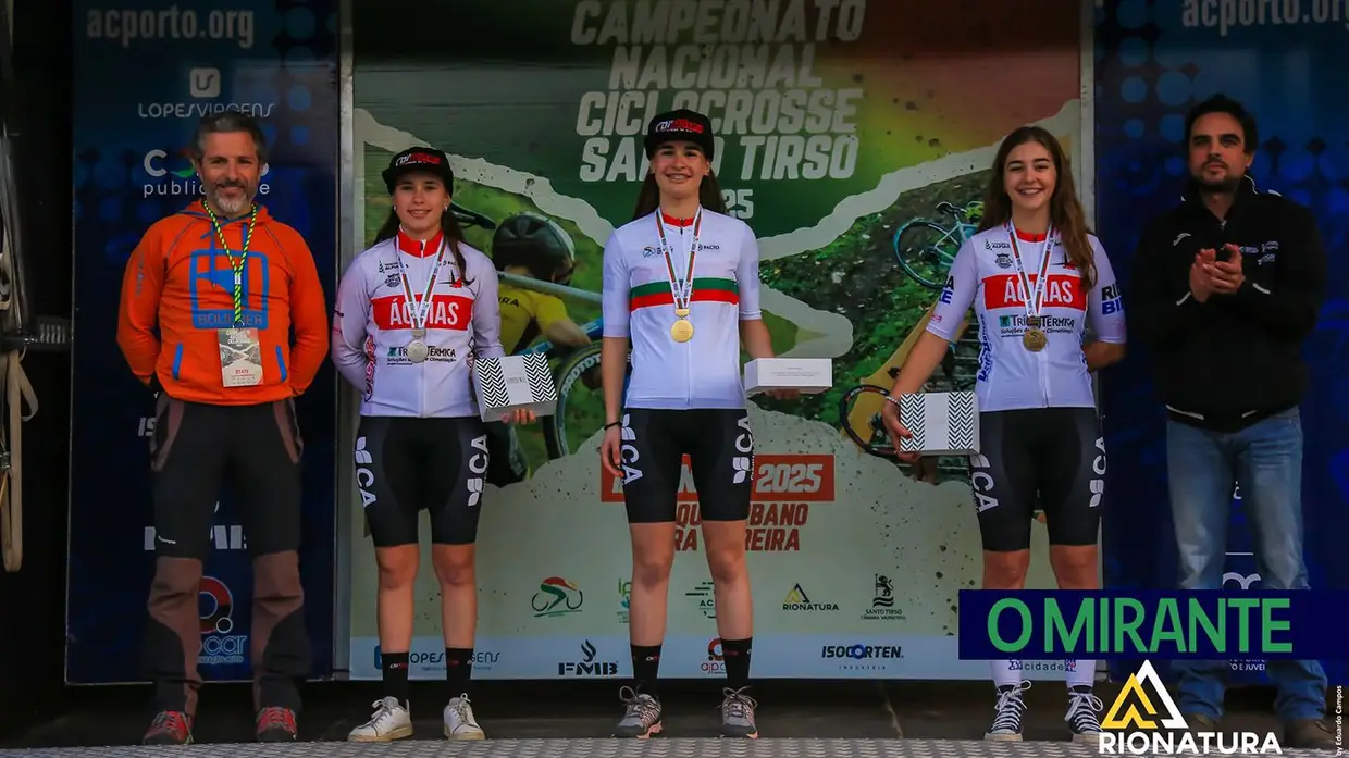 Quatro ciclistas do Águias de Alpiarça são as melhores do ciclocrosse nacional