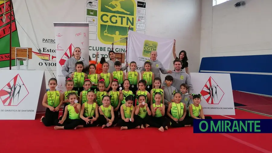 Clube de Ginástica de Torres Novas com meia centena de ginastas em torneio