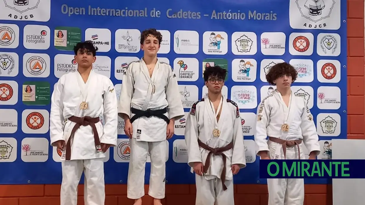 Judocas do Clube de Judo de Torres Novas destacam-se em torneios