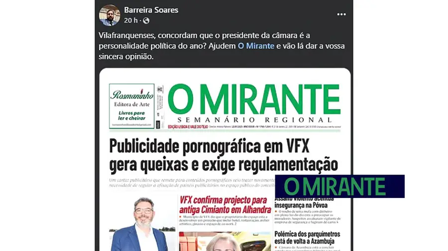 É só uma opinião!