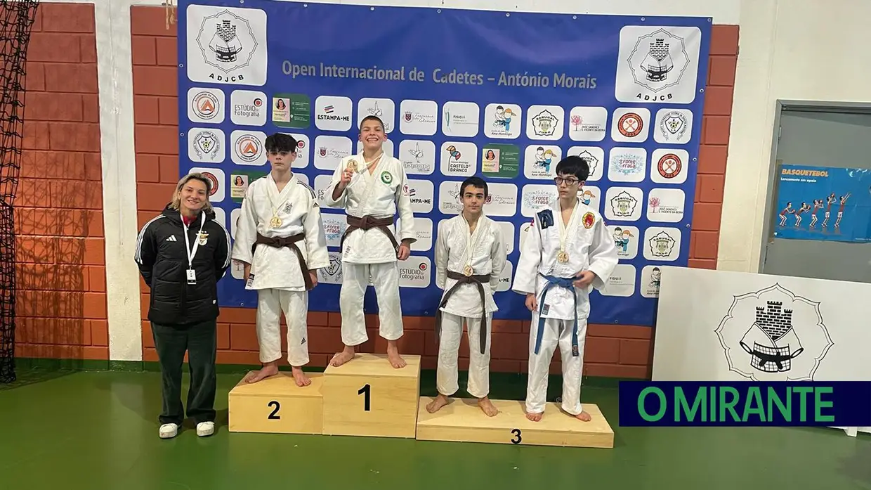 Judocas do Clube de Judo de Torres Novas destacam-se em torneios