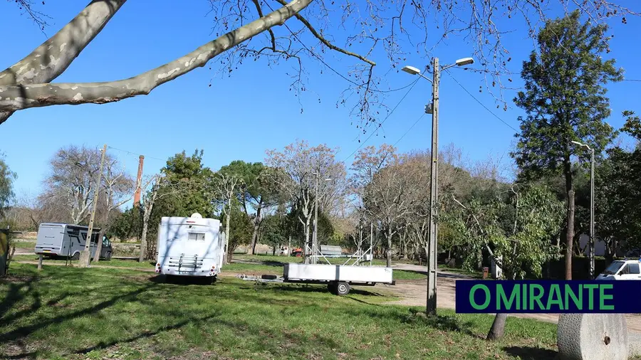 Parque de autocaravanas de Tomar já reabriu ao público