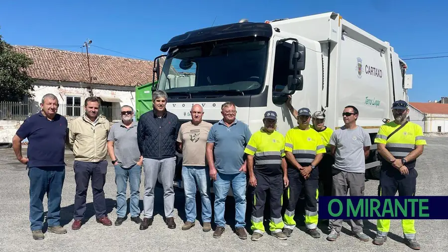 Cartaxo investiu quase meio milhão em viaturas para recolha do lixo