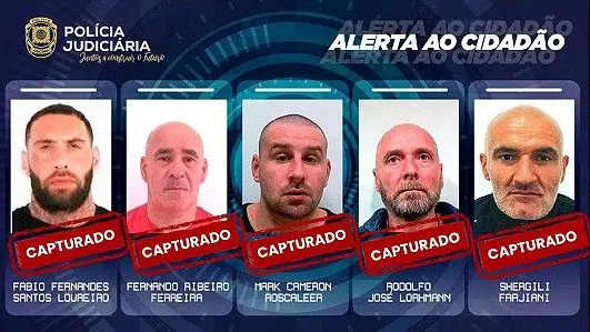 Recapturados os últimos dois fugitivos de Vale de Judeus