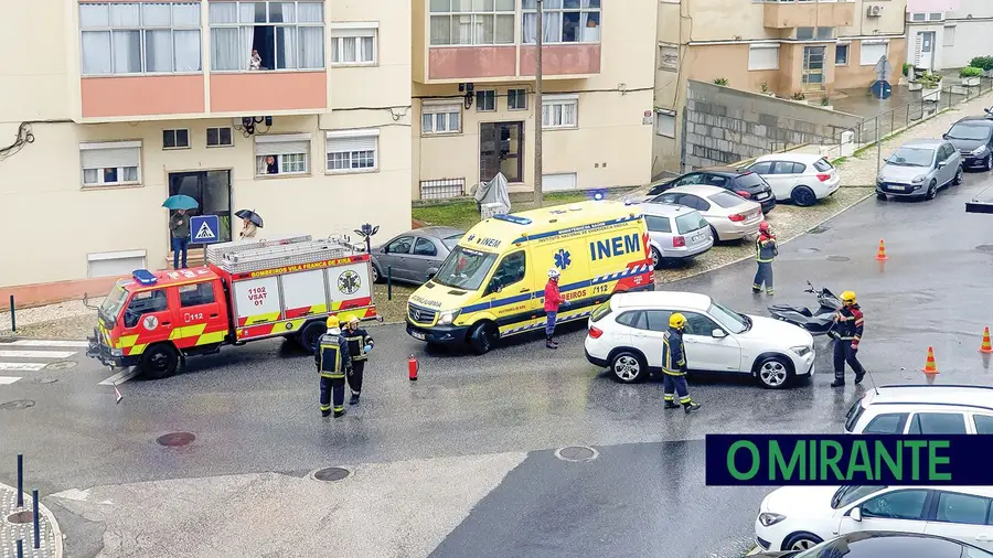 Distração e excesso de velocidade continuam a causar acidentes no centro de Vila Franca de Xira