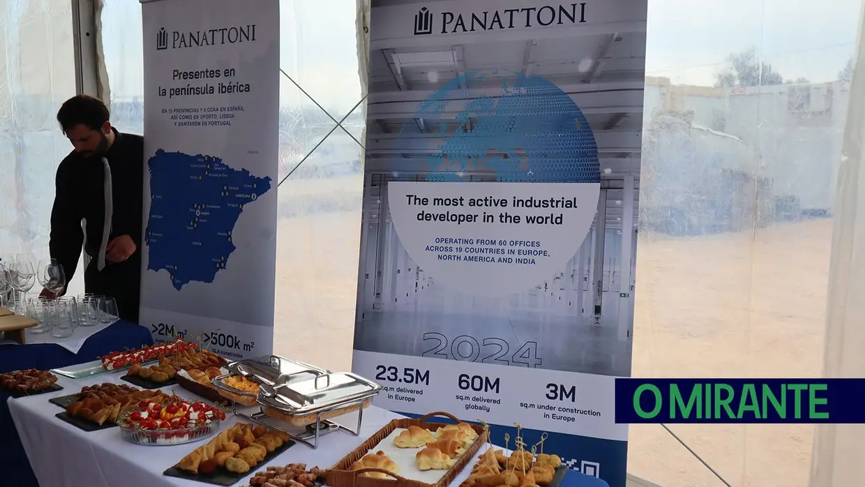 Panattoni investe 25 milhões numa base logística em Santarém