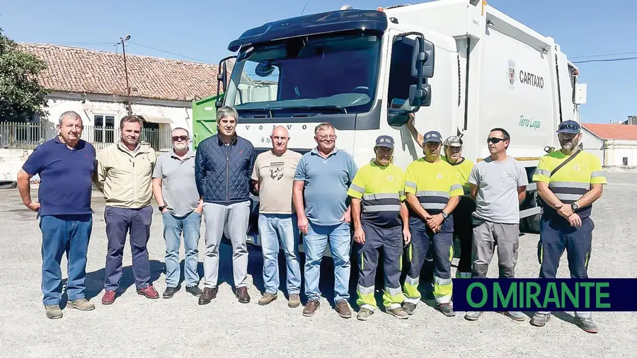 Cartaxo investiu quase meio milhão em viaturas para recolha do lixo