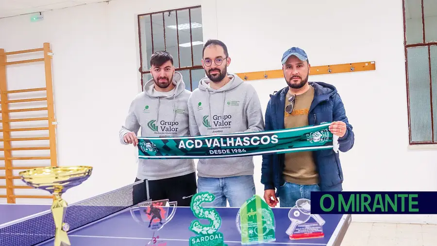 Associação Cultural e Desportiva de Valhascos ganhou nova vida com aposta no ténis de mesa Associação Cultural e Desportiva de Valhascos ganhou nova vida com aposta no ténis de mesa